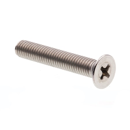 Prime-Line Machine Screw, Metric, Flat Head, Phillip Drive M5-0.8 X 30MM A2-70 Stainless Steel 10PK 9121369